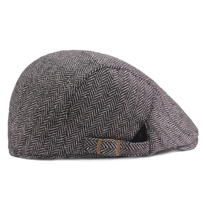 Retro Herringbone Sboy Cap / Hat For Men