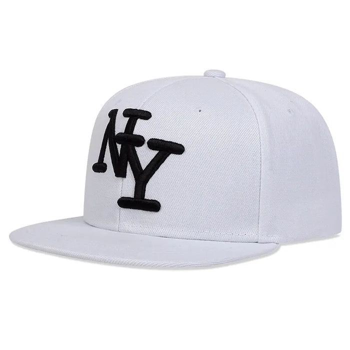 Adjustable Hip Hop Hat Letter Embroidery