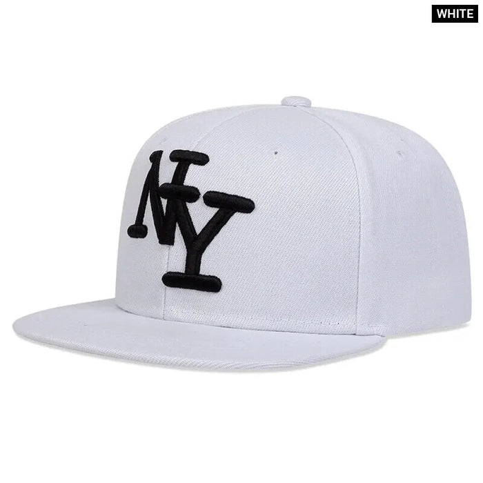 Adjustable Hip Hop Hat Letter Embroidery