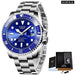 Luxury Fashion Diver Watch Men 30atm Waterproof Date Clock