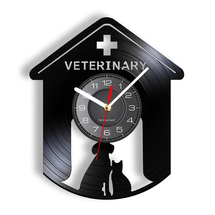 Pet Care Vinyl Wall Clock