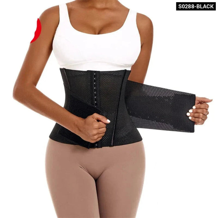 Breathable Mesh Waist Shaper For a Slimmer Figure