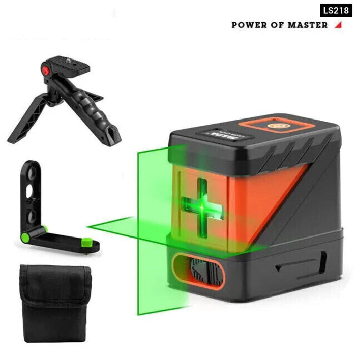 Hilda 2 Line Green Laser Level Self Leveling