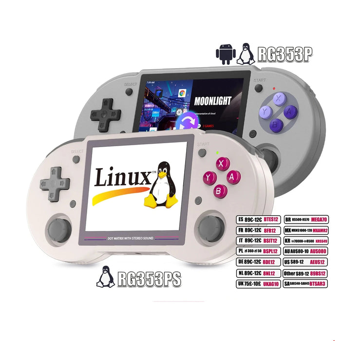 3.5 Handheld Game Console Linux System Ips Screen Hdmi 3500 Mah