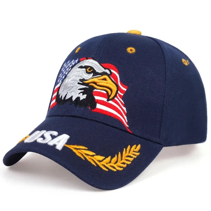 Adjustable Eagle Baseball Cap / Hat For Outdoor Wear