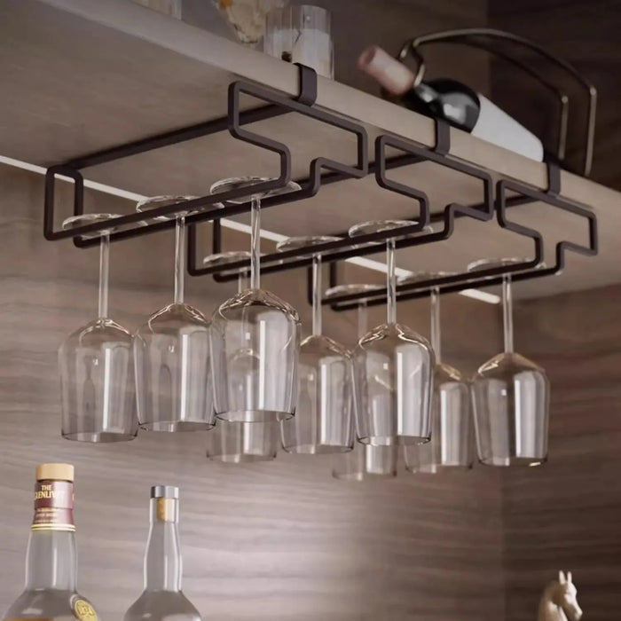 Upside Down Nordic Wine Glass Holder