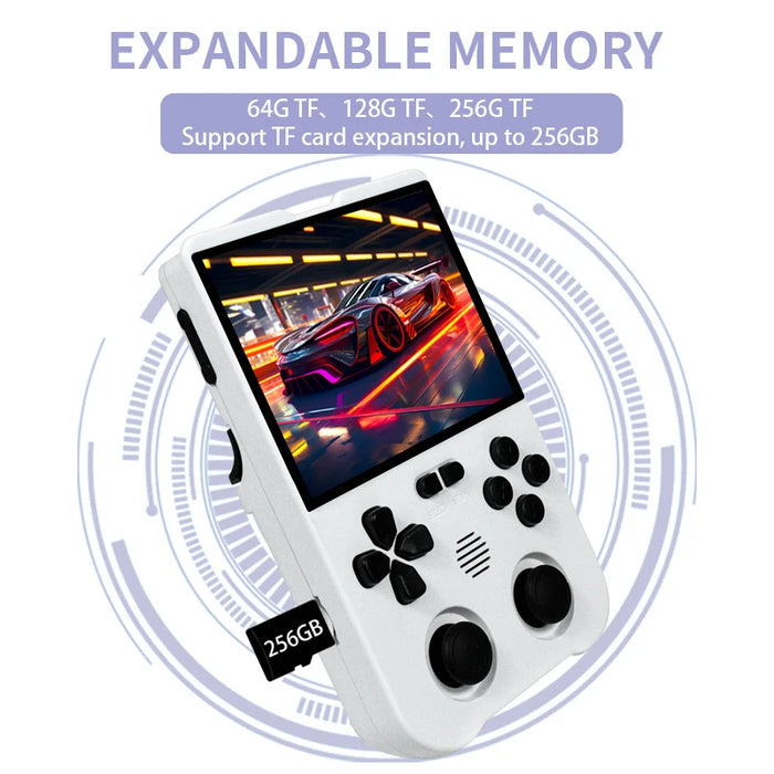 Magicx Xu10 Handheld Console 3.5 Ips Screen Linux System Retro Gaming