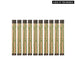 Cross Border Single Bamboo Toothbrush Set Natural Tablet