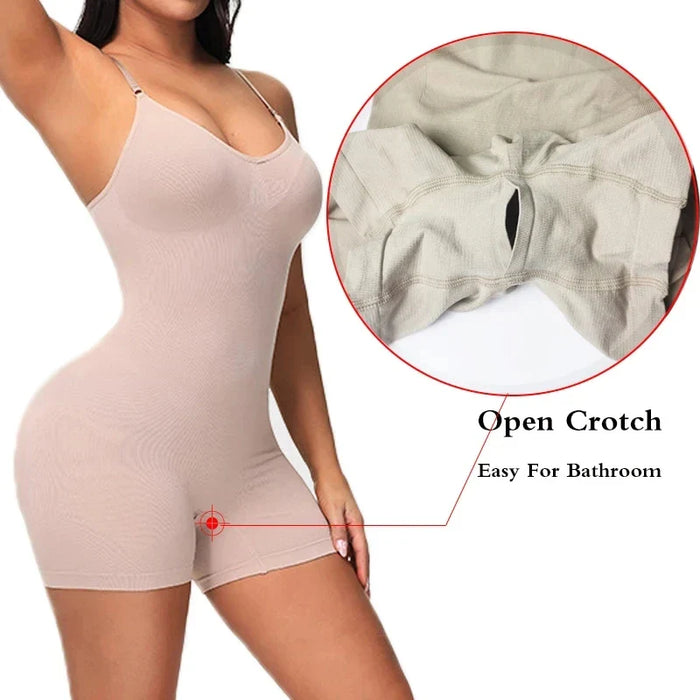 Enhance Fabric Bodysuit For Tummy Control And Compression