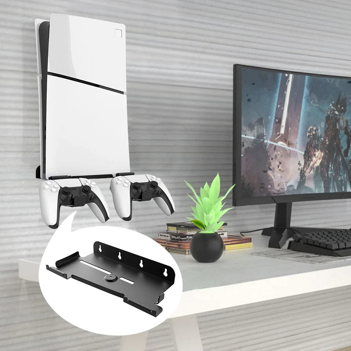 Ps5 Slim Wall Mount Bracket For Space Saving Storage