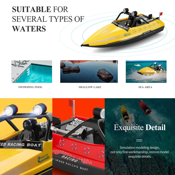 High Speed Electric Rc Boat Waterproof