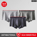 Breathable Striped Mens Boxer Set