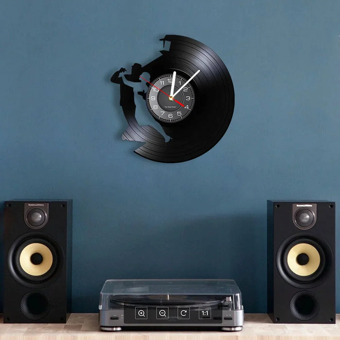 Vinyl Record Wall Clock