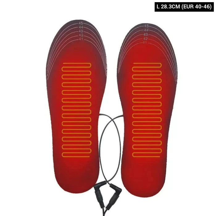 Usb Heated Insoles For Winter Sports