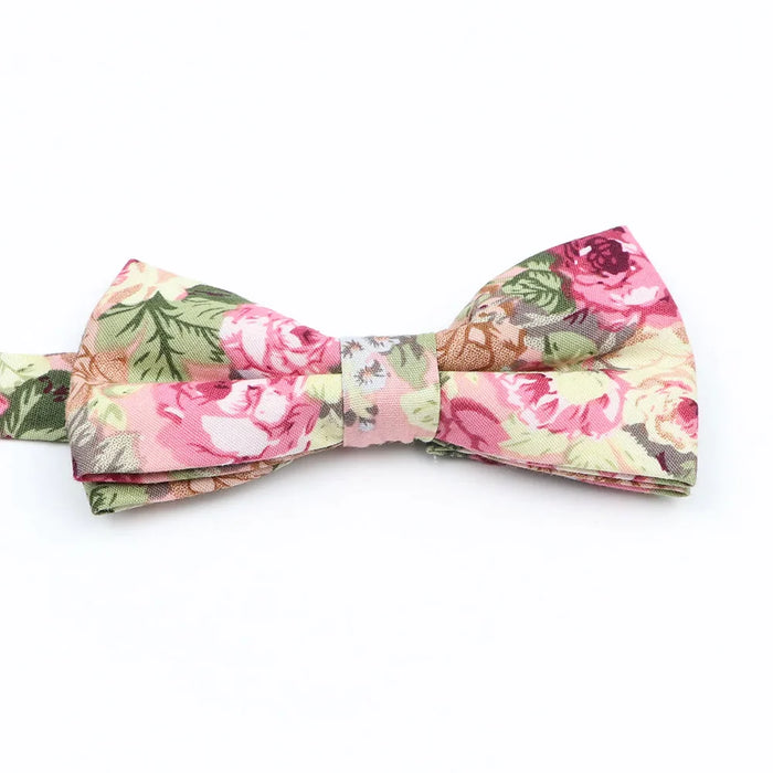 Colourful Floral Bow Ties Fashionable And Fun For Kids