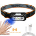 Mini Rechargeable Powerful Sensor Headlamp Fishing Camping