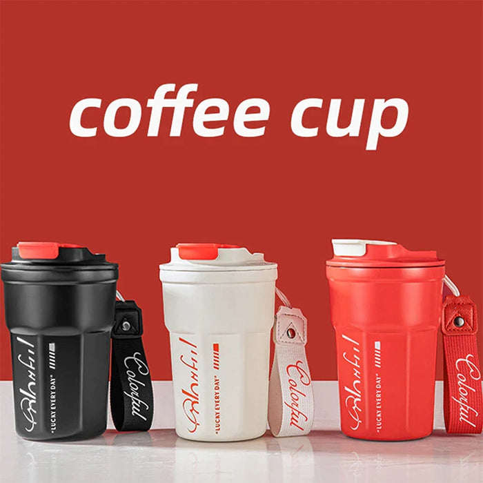 Portable Stainless Steel Coffee Thermos