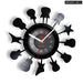 Music Speaks Vinyl Record Wall Clock