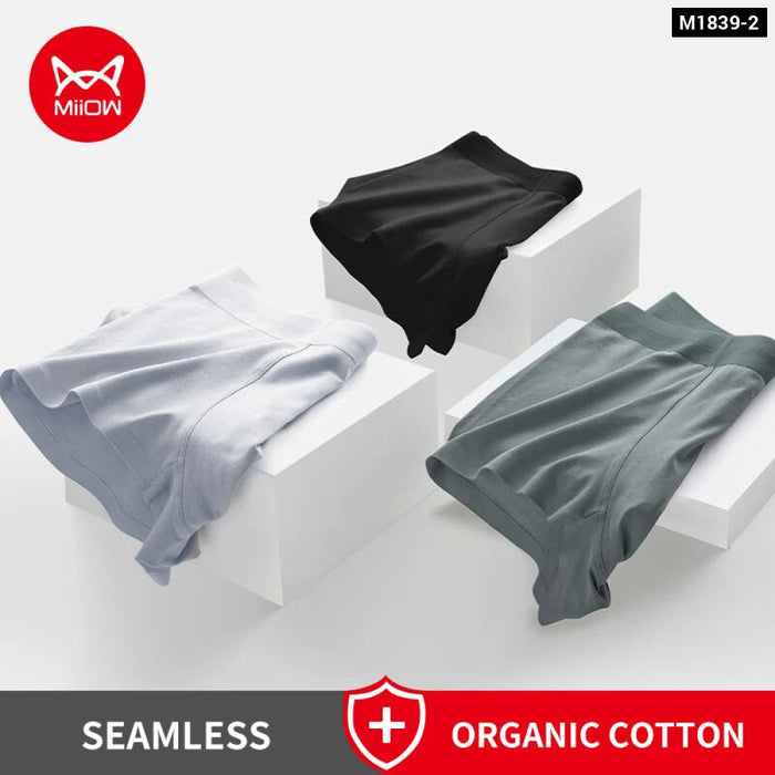 3 Piece Antibacterial Boxer Shorts For Men