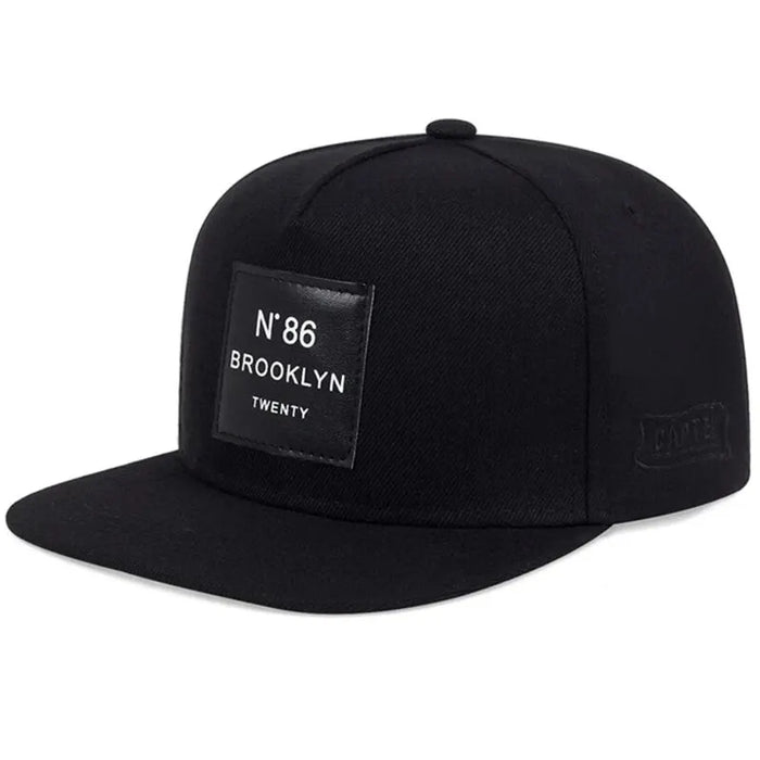 Adjustable Brooklyn Print Hip Hop Hat