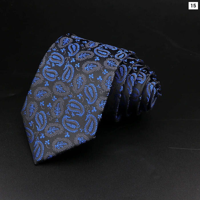 Polyester Necktie For Men For Business Meetings Formal Events And Daily Wear