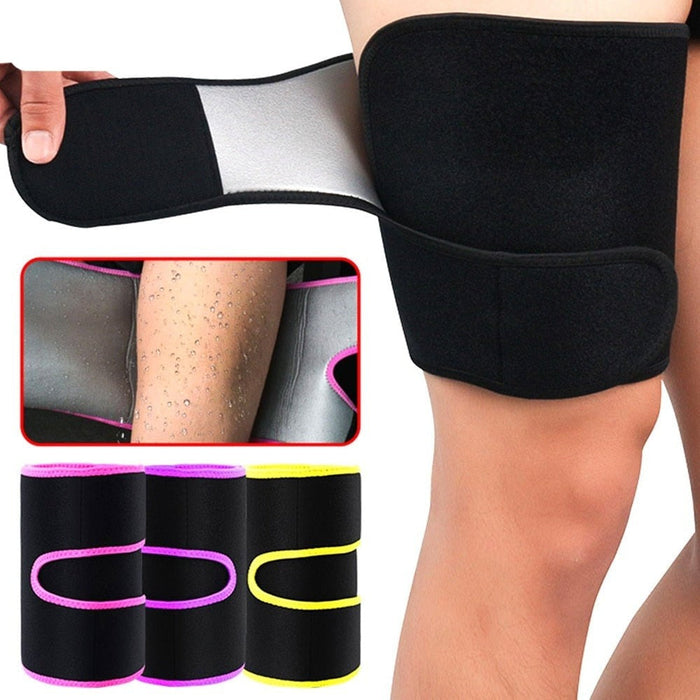 Sports Thigh Shaper Leg Compress Belt for Men & Women Slimming Lose Weight