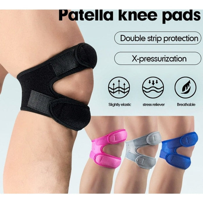 2Pcs/Pair Adjustable Patella Knee Brace for Cycling Basketball Football