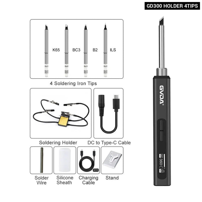 Gvda 65W Electric Soldering Iron Kit