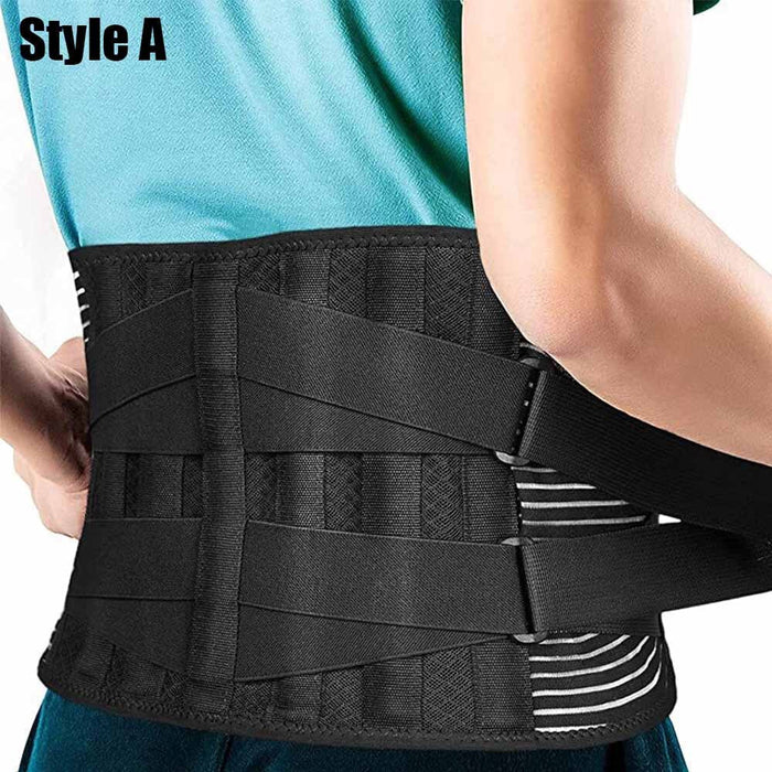 Breathable Mesh Anti-skid Back Braces for Lower Back Pain Relief With 6 Stays