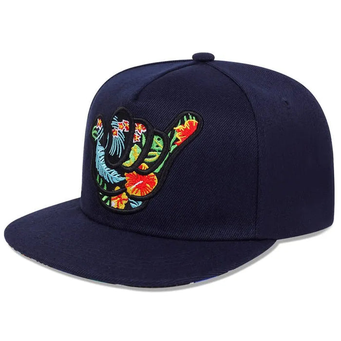 Adjustable Colourful Embroidered Baseball Cap / Hat