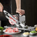 Efficient Table Slicer For Frozen Meat And Produce