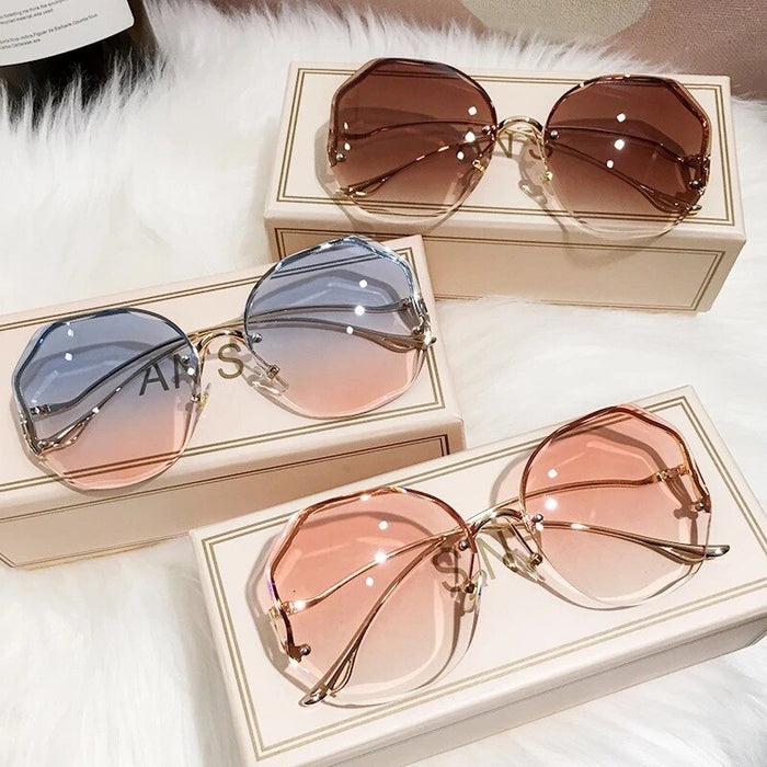 Women Gradient Ins Sunglasses Fashion Outdoor Female