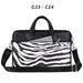 For Macbook Notebook Mens 13,14,15.6 Inch Zebra Waterproof