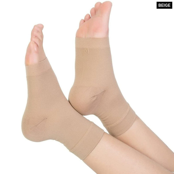 1 Pair Foot Compression Sock for Arch Support Injury Recovery Pain Relief