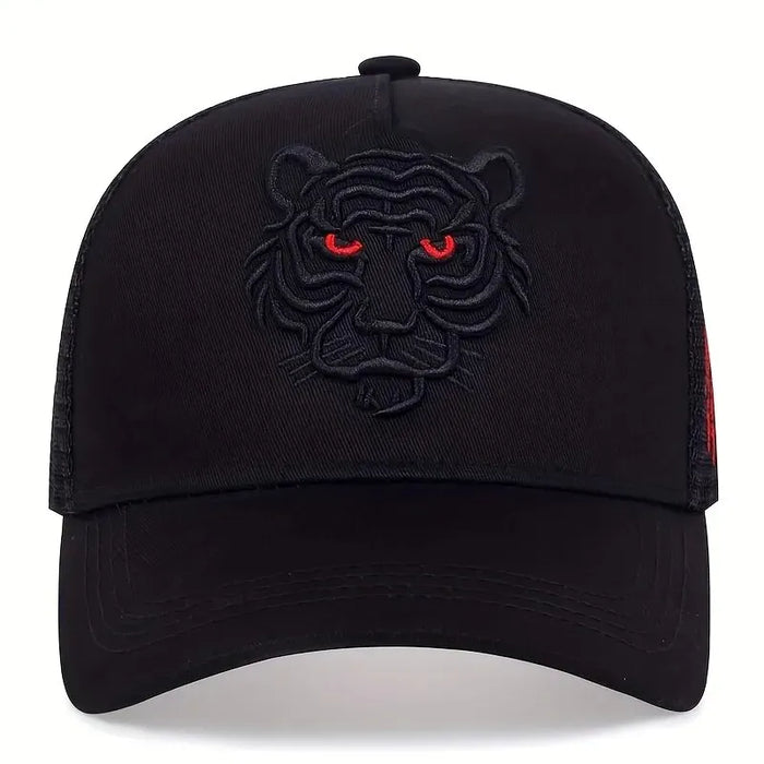 Adjustable Tiger Head Baseball Cap / Hat For Outdoor Wear