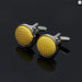 Plaid Cufflinks For Men