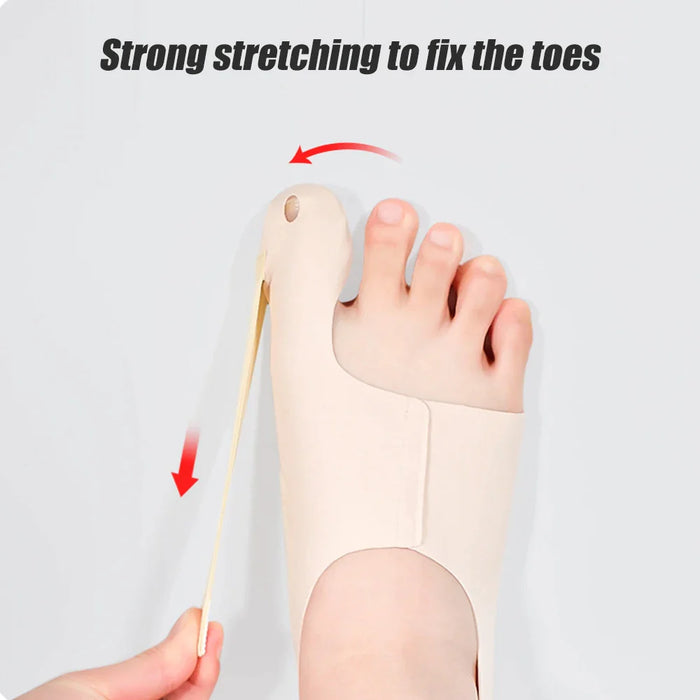 1 Pc Separator Toe Straightener Bunion Corrector Relief For Women And Men