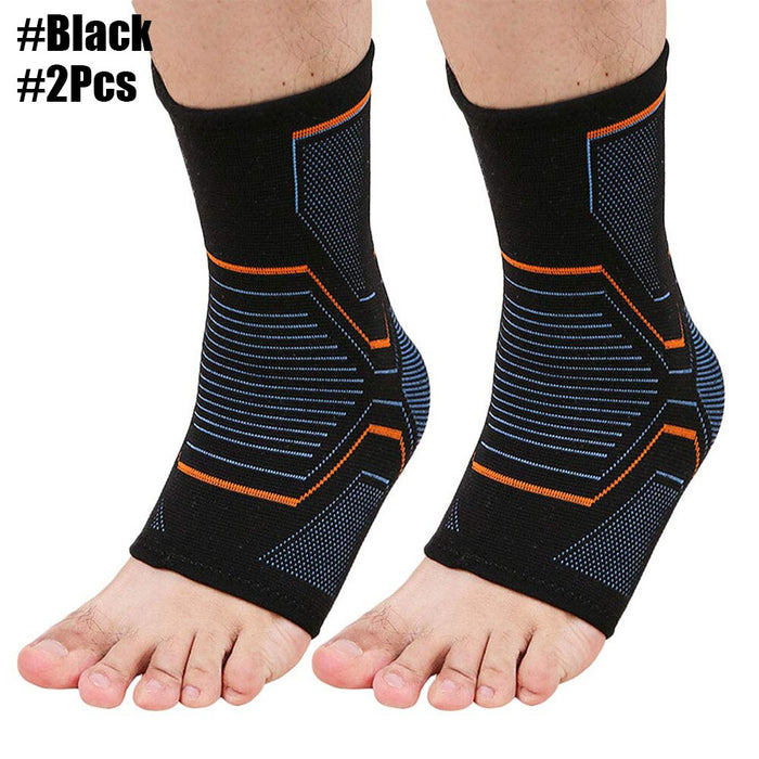 Elastic Knitted Ankle Brace Sleeves For Cycling Yoga Basketball Volleyball