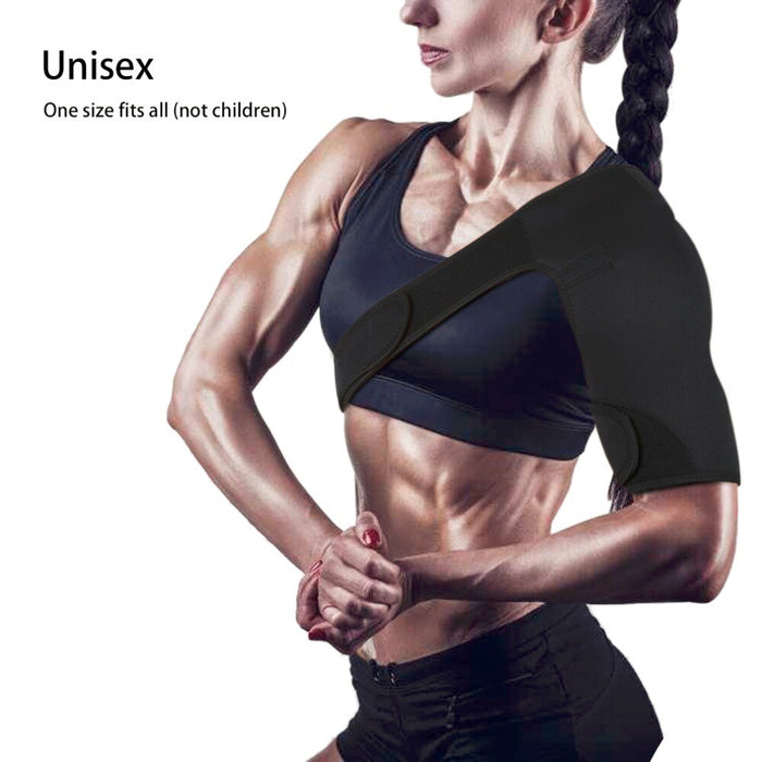 Breathable Left and Right Shoulder Brace Strap for Rotator Cuff Tear Shoulder Pain Relief