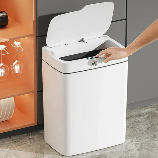 Smart Touchless Trash Bin For Kitchen And Bathroom