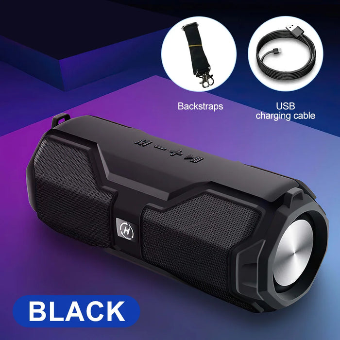 Portable Bluetooth Speaker with Enhanced Bass