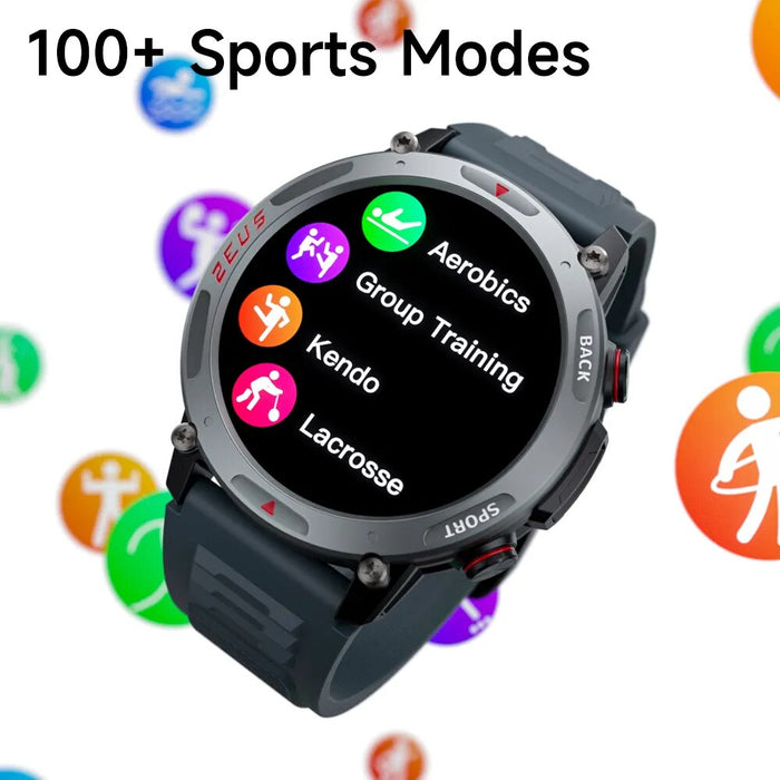 1.43 Amoled Round Screen BT Calls Fitness Tracker Smart Watches