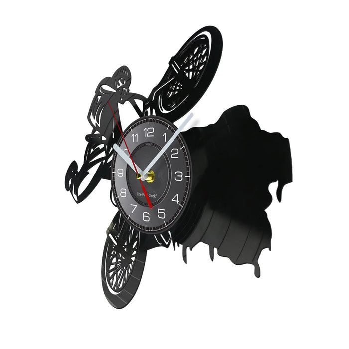 Bmx Vinyl Record Wall Clock