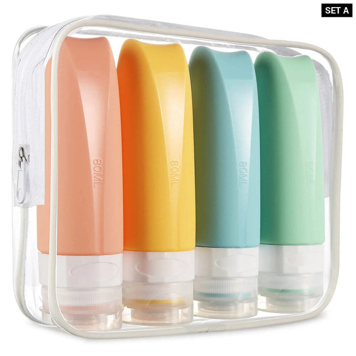 Compact Silicone Travel Bottles Perfect For Carry On Essentials