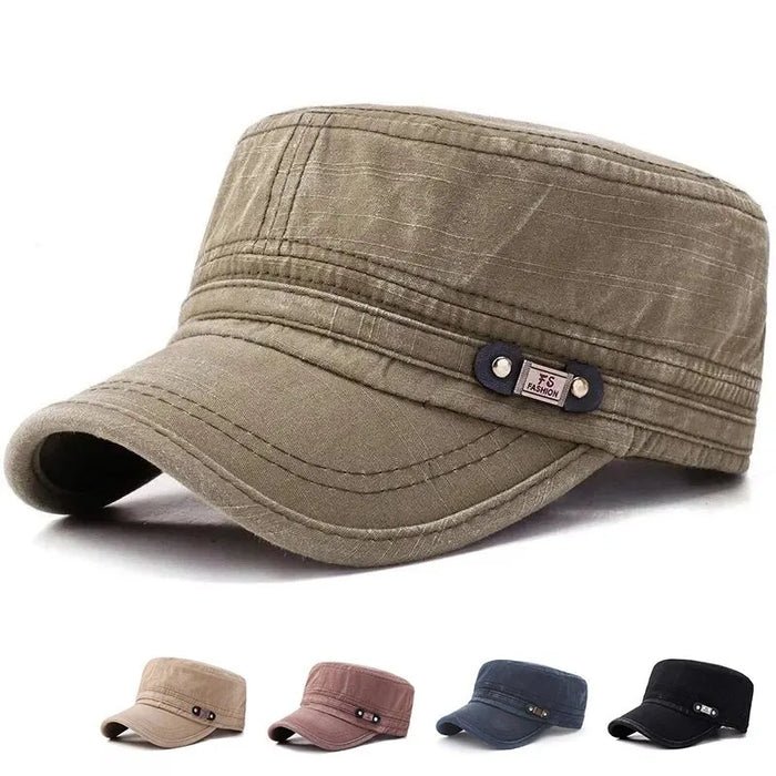 Flat Baseball Cap / Hat For Outdoor Activities