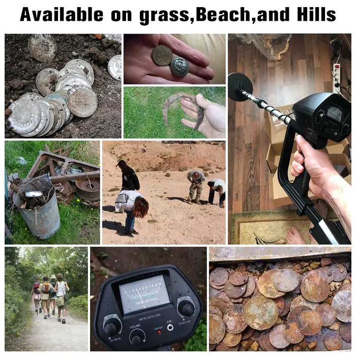 Md 4030 Metal Detector For Gold Hunting