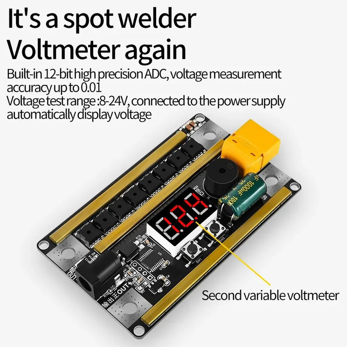 8v 24v Spot Welder Kit For 18650 Lithium Battery