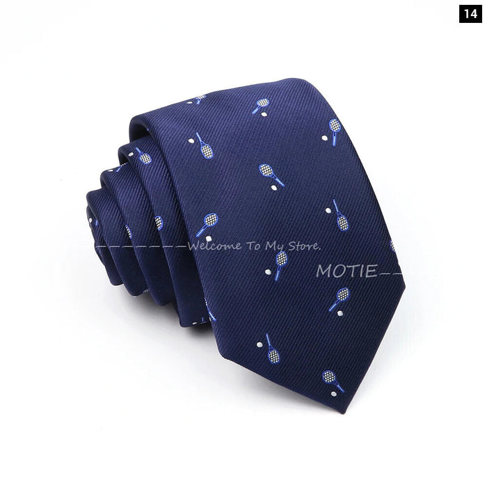 Blue Dragonfly Swan Necktie For Weddings And Daily Wear