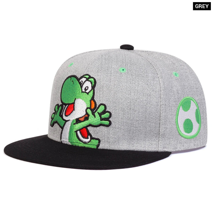 Dino Embroidered Baseball Cap / Hat