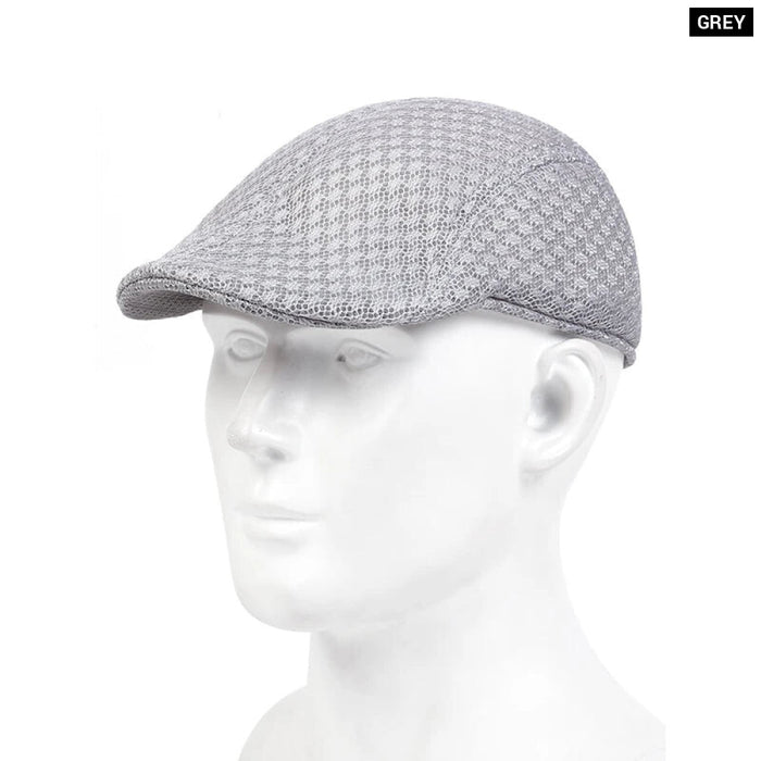 Breathable Mesh Sboy Cap / Hat For Men